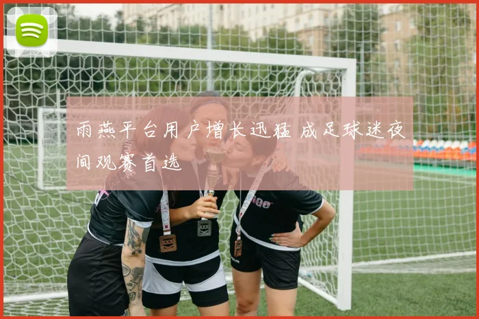 雨燕平台用户增长迅猛 成足球迷夜间观赛首选