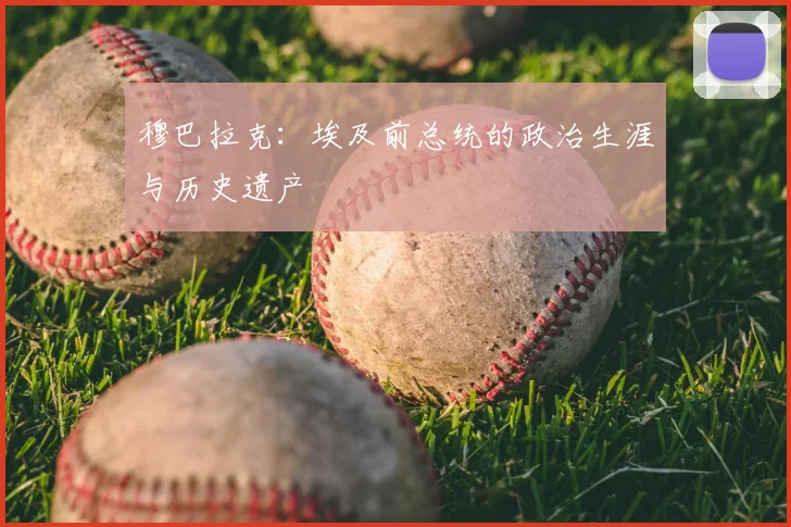 穆巴拉克:埃及前总统的政治生涯与历史遗产