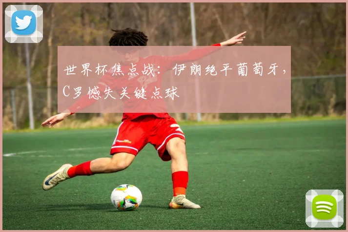 世界杯焦点战：伊朗绝平葡萄牙，C罗憾失关键点球
